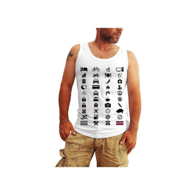 "Tank-top" krekls vīriešiem